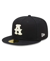 New Era Men's Navy Gwinnett Stripers Black Crackers Theme Night 59FIFTY Fitted Hat