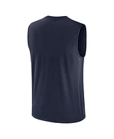 Nike Men's Navy Dallas Cowboys Blitz Legend Muscle Perform Tank Top