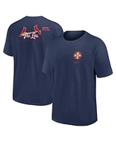 Nike Men's Navy St. Louis Cardinals 2024 City Connect Max 90 T-Shirt