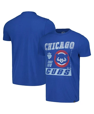 '47 Brand Men's Royal Chicago Cubs Outlast Franklin T-Shirt