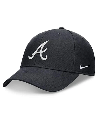 Nike Men's Navy Atlanta Braves Evergreen Club Performance Adjustable Hat