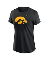 Nike Women's Black Iowa Hawkeyes Primetime Evergreen Logo T-Shirt