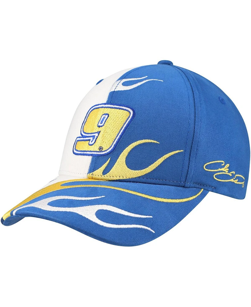 Hendrick Motorsports Team Collection Men's Blue Chase Elliott Flame Adjustable Hat