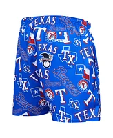 Pro Standard Men's Royal Texas Rangers Toss Logo Woven Shorts