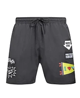 Freeze Max Men's Black The Simpsons Krusty Free Prize Shorts