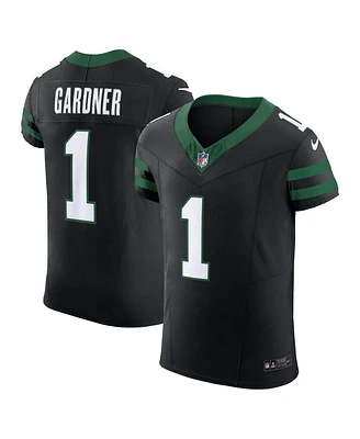 Nike Men's Ahmad Sauce Gardner Legacy Black New York Jets Alternate Vapor F.u.s.e. Elite Jersey