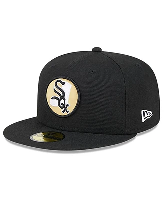 New Era Men's Black Chicago White Sox 59FIFTY Day Team Pop Fitted Hat