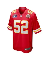 Nike Men's Creed Humphrey Red Kansas City Chiefs Super Bowl Lviii Game Jersey