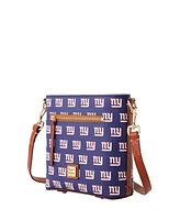 Dooney Bourke New York Giants Signature Small Zip Crossbody Purse