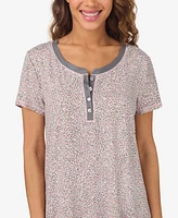 Cuddl Duds Women's Short Sleeve Sleepshirt