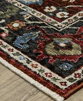 Oriental Weavers Hastings HA03V 2'3x7'6 Runner Area Rug