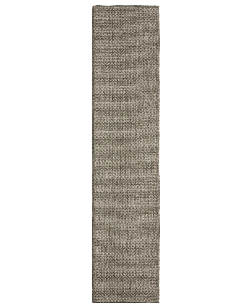 Oriental Weavers Caicos CA01N 1'10x7'6 Runner Area Rug