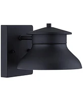 John Timberland Danbury Modern Industrial Outdoor Wall Light Fixture Led Black Steel 5" Dark Sky Design for Exterior House Porch Patio Outside Deck Ga