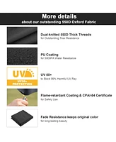 InstaHibit 1 Pack Side Wall for 10x15 Ft Ez Pop Up Canopy Tent UV50+ Zipper Lawn