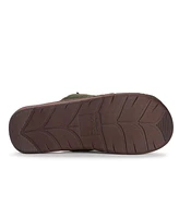 Muk Luks Men's Grayson Slippers, Green Gables, Xl (14-15)