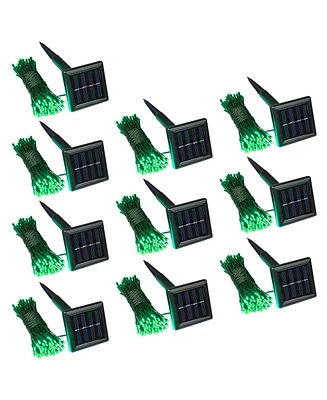 Yescom Waterproof Solar String Lights Outdoor Wedding Holiday Party Garden Decor 10Pcs