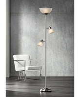 360 Lighting Ellery Modern Tree Torchiere Floor Lamp Standing 3