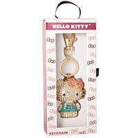 Sanrio Hello Kitty Pave 3D Bling Keychain - Bag Charm, Backpack Accessories, Travel Collectible Gift Keychains