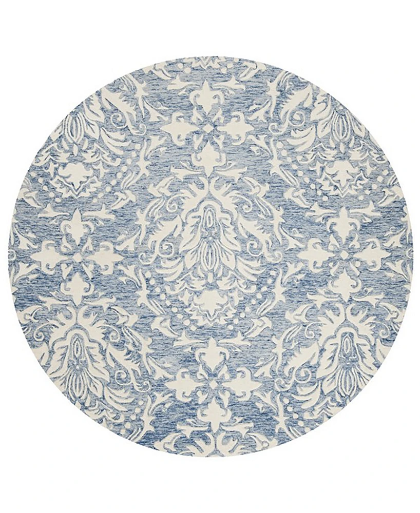 Safavieh Blossom I BLM107 8'x8' Round Area Rug