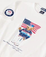 Polo Ralph Lauren Big Boys Team Usa Polo Bear Cotton Jersey Tee