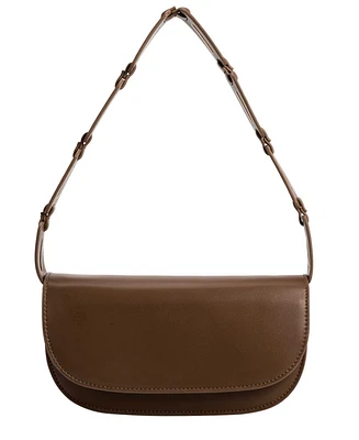 Melie Bianco Women's Inez Magnetic Snap Shoulder Bag