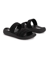 Muk Luks Women's Stella 2 Strap Slide Sandal