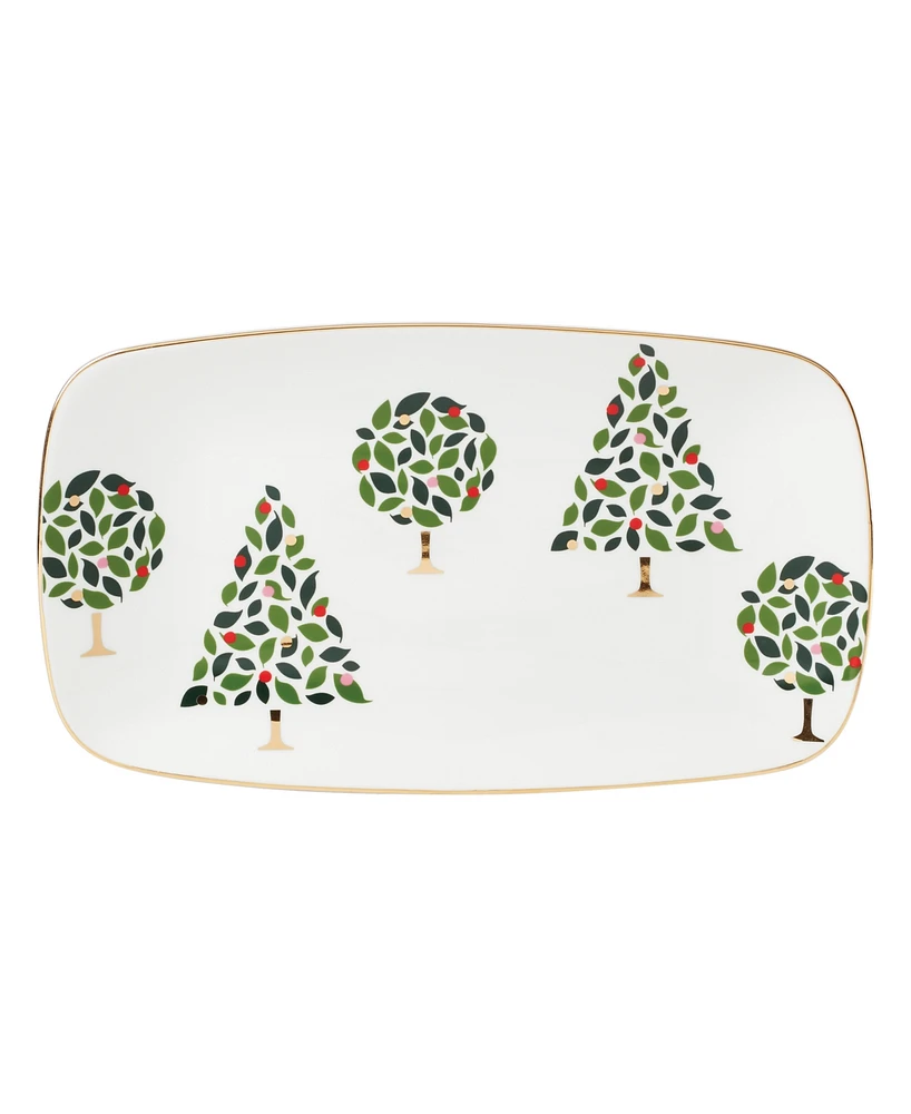 Kate Spade Evergreen Hors D'Oeuvres Tray