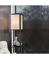 Maxwell Led Shelf Floor Lamp with Lantern Shade (63")