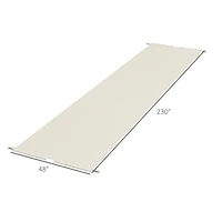 Uv-Blocking Splashproof Pergola Canopy for 10'x11.8' Shelters