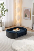 Streamdale Furniture Luxurious Scandinavian Style Dog Sofa Bed with Removable Cushion Cover