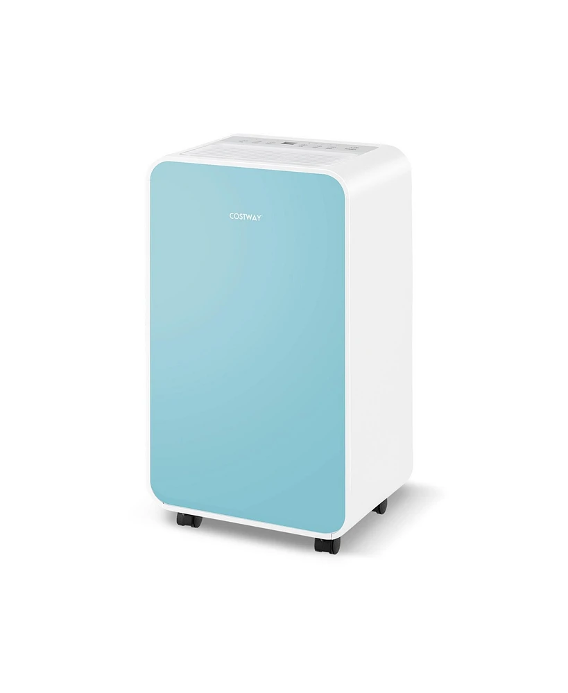 Slickblue 32 Pints/Day Portable Quiet Dehumidifier for Rooms up to 2500 Sq. Feet