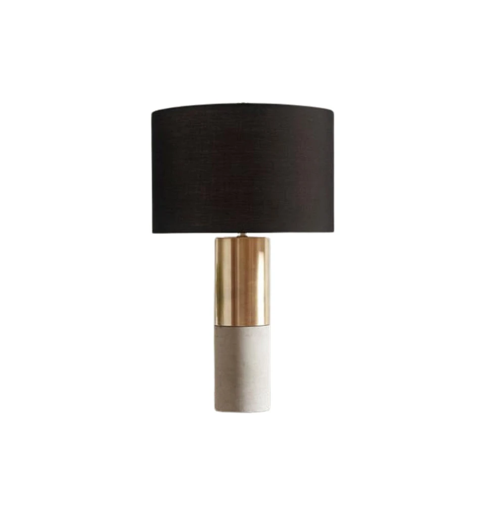 Home Outfitters White/Gold Table Lamp