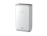 Slickblue 60-Pint Dehumidifier for Home and Basements with 3-Color Digital Display - White