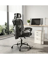 Streamdale Furniture Mesh High Back Ergonomic Office Chair Lumbar Support Pillow Computer Desk Chair