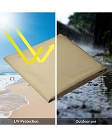 Yescom Outdoor Patio Umbrella Protective Cover Bag Polyester Uv Resistance 7 to 10 Ft