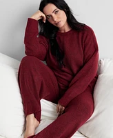 State of Day Women's Indulge & Rest Sweater Pajama Set, Created for Macy's