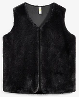 Epic Threads Girls Faux-Fur V-Neck Vest, Created for Macy's