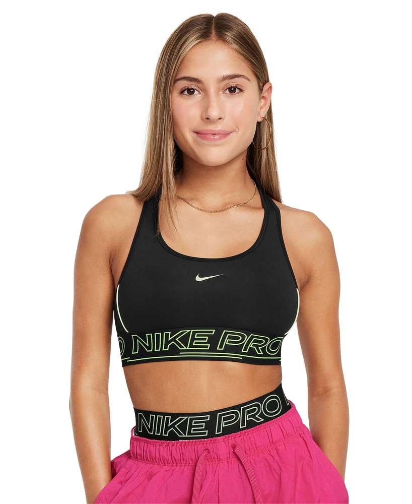 Nike Big Girls Pro Swoosh Sports Bra