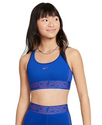 Nike Big Girls Pro Swoosh Sports Bra