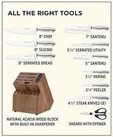 Chicago Cutlery Insignia Steel 18-pc Block Set