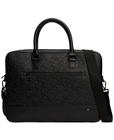 Tommy Hilfiger Men's Th Monogram Commuter Bag