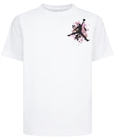 Jordan Big Girls Jumpman Floral Graphic Short-Sleeve T-Shirt