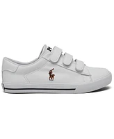 Polo Ralph Lauren Little Boys Easten Ii Ez Adjustable Strap Closure Casual Sneakers from Finish Line