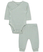 Focus Kids Baby Striped Bodysuit & Pants, 2 Piece Set