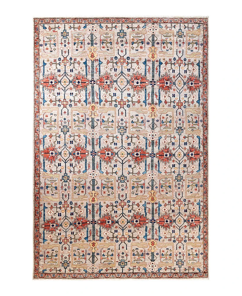 Adorn Hand Woven Rugs Serapi 6'2"x9' Area Rug