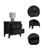 Fm Furniture Breeze Four-Legged Modern Bedroom Nightstand