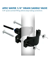 Apec Water Systems Drain Saddle for 1/4" Quick-Connect Tubing