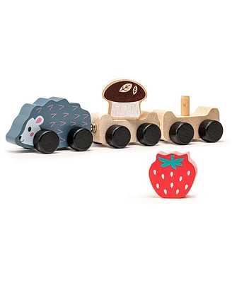 Cubika Wise Elk/Cubika Wooden Toy - Clever Hedgehog - Assorted Pre