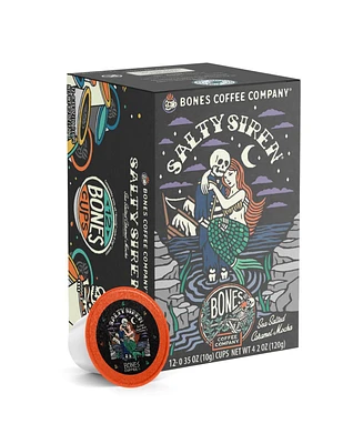 Bones Coffee Company Flavored Coffee Bones Cups Salty Siren Caramel Chocolate | 12ct Single