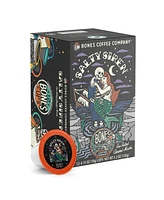 Bones Coffee Company Flavored Coffee Bones Cups Salty Siren Caramel Chocolate | 12ct Single-Serve Coffee Pods Compatible with Keurig 1.0 & 2.0 Keurig